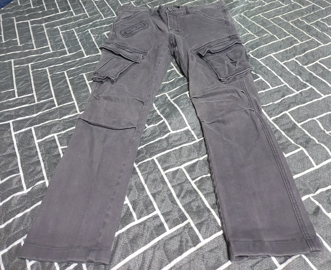 아메리고 베스푸치 스판 파라슈트 카고팬츠 차콜(32) 상품이미지1