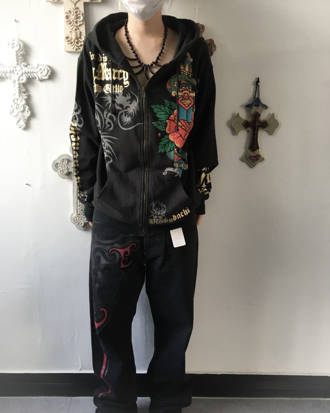Full printing hood zip up 상품이미지7