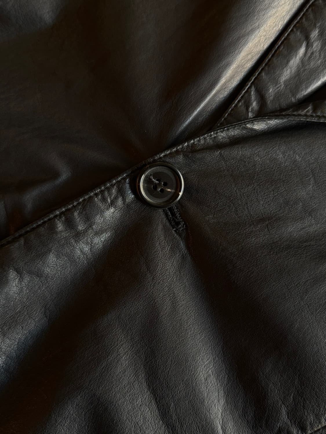 알렉산더 맥퀸 램스킨 레더 테일러드 자켓 100 상품이미지8