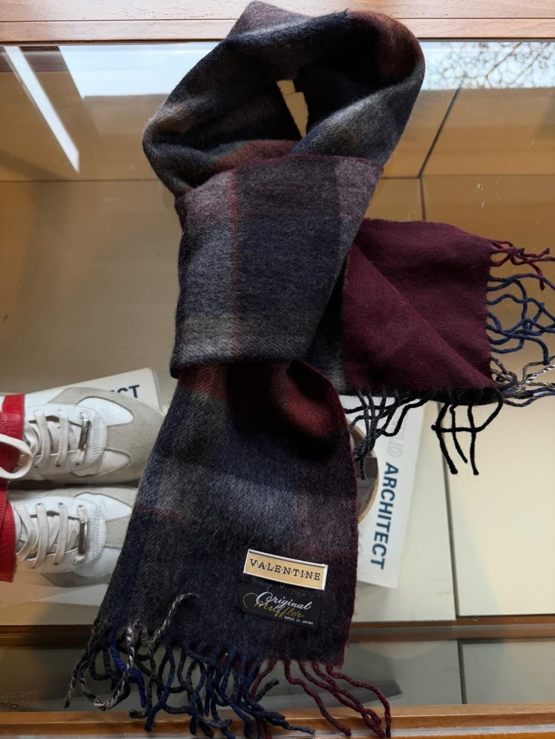 발렌타인 울캐시미어 머플러 상품이미지3