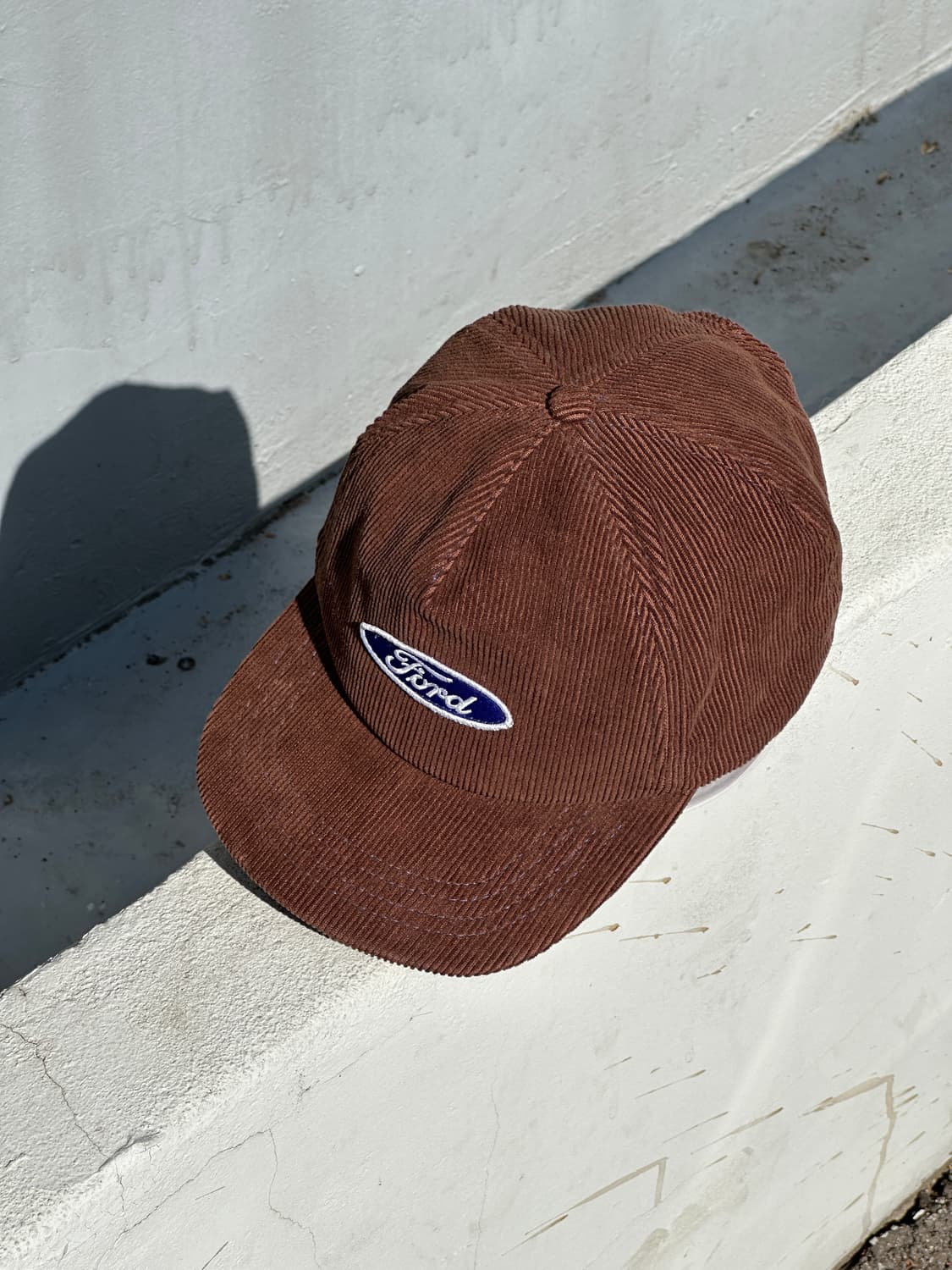 [M] 자라 포드 브라운 코듀로이 볼캡 모자 상품이미지2