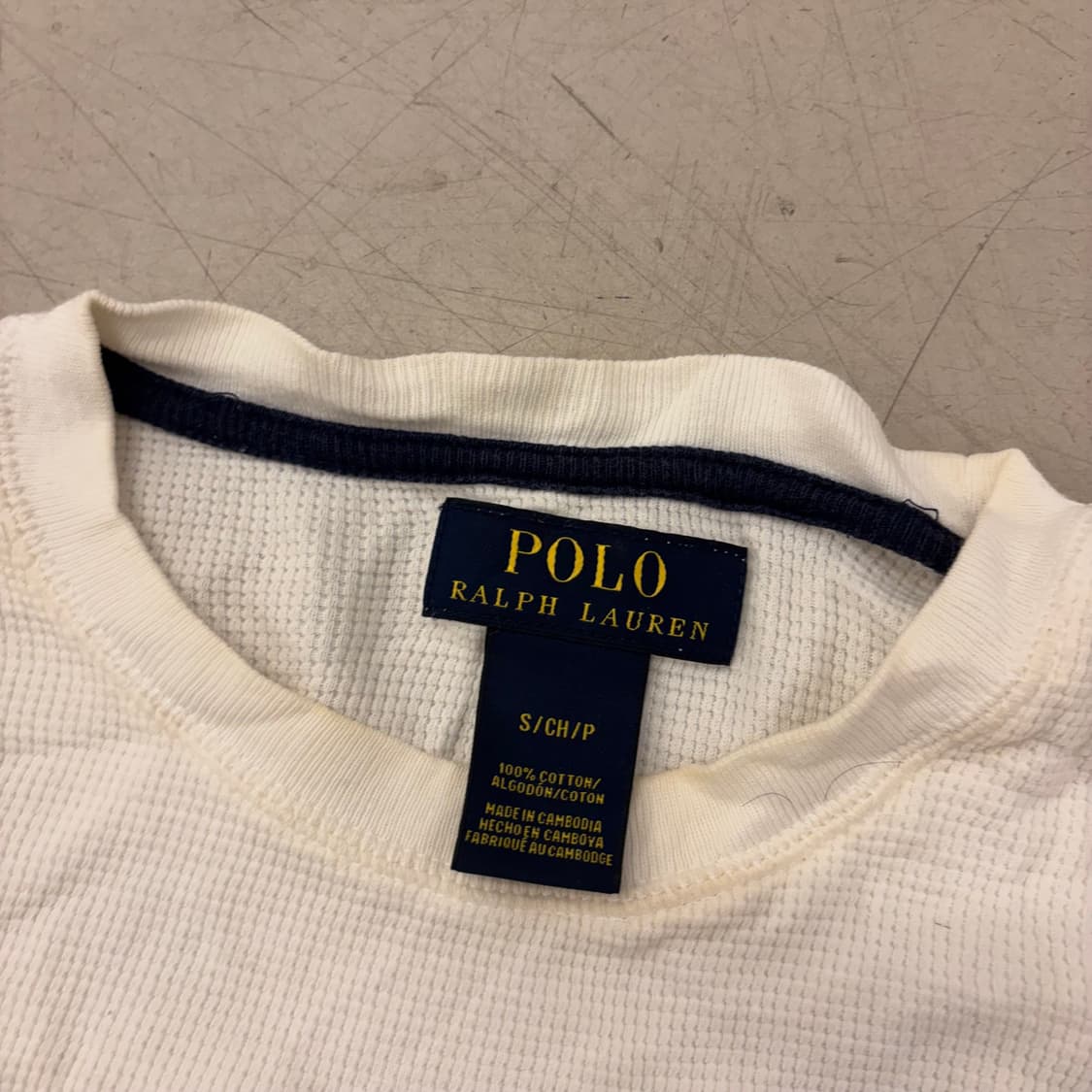 폴로 랄프로렌 와플 슬리브 상품이미지3