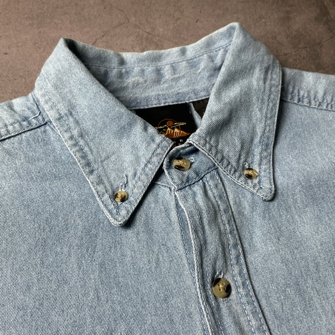 PRAIRIE MOUNTAIN 빈티지 코튼 데님 셔츠 A00590 상품이미지2