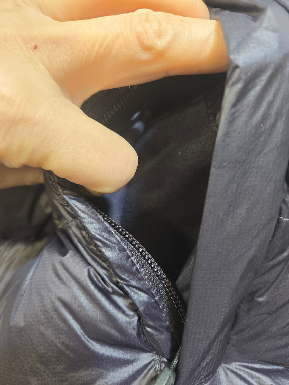 노스페이스 700 눕시 패딩 조끼 투톤 상품이미지3