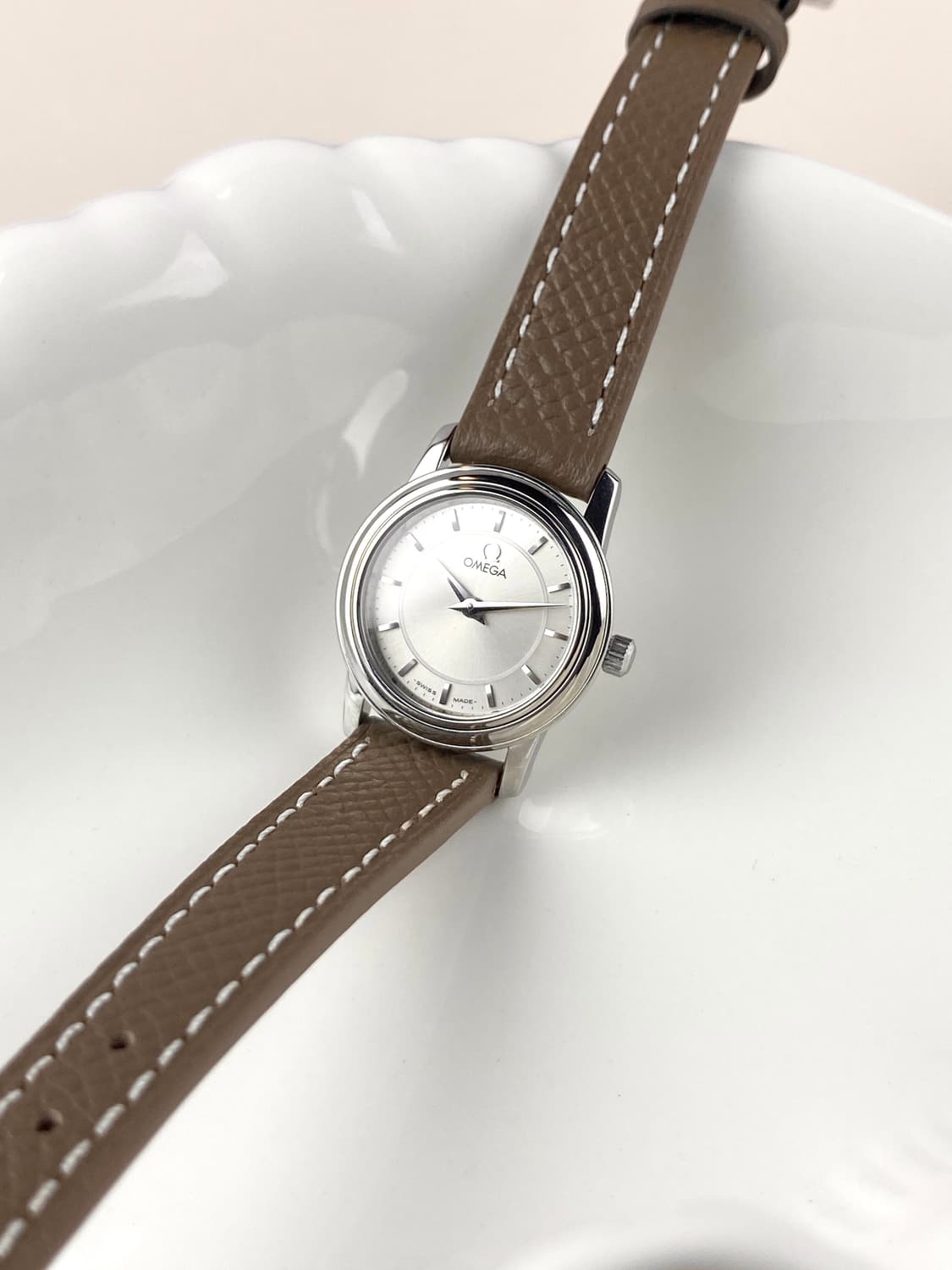 OMEGA Lady Prestige silver watch 상품이미지2