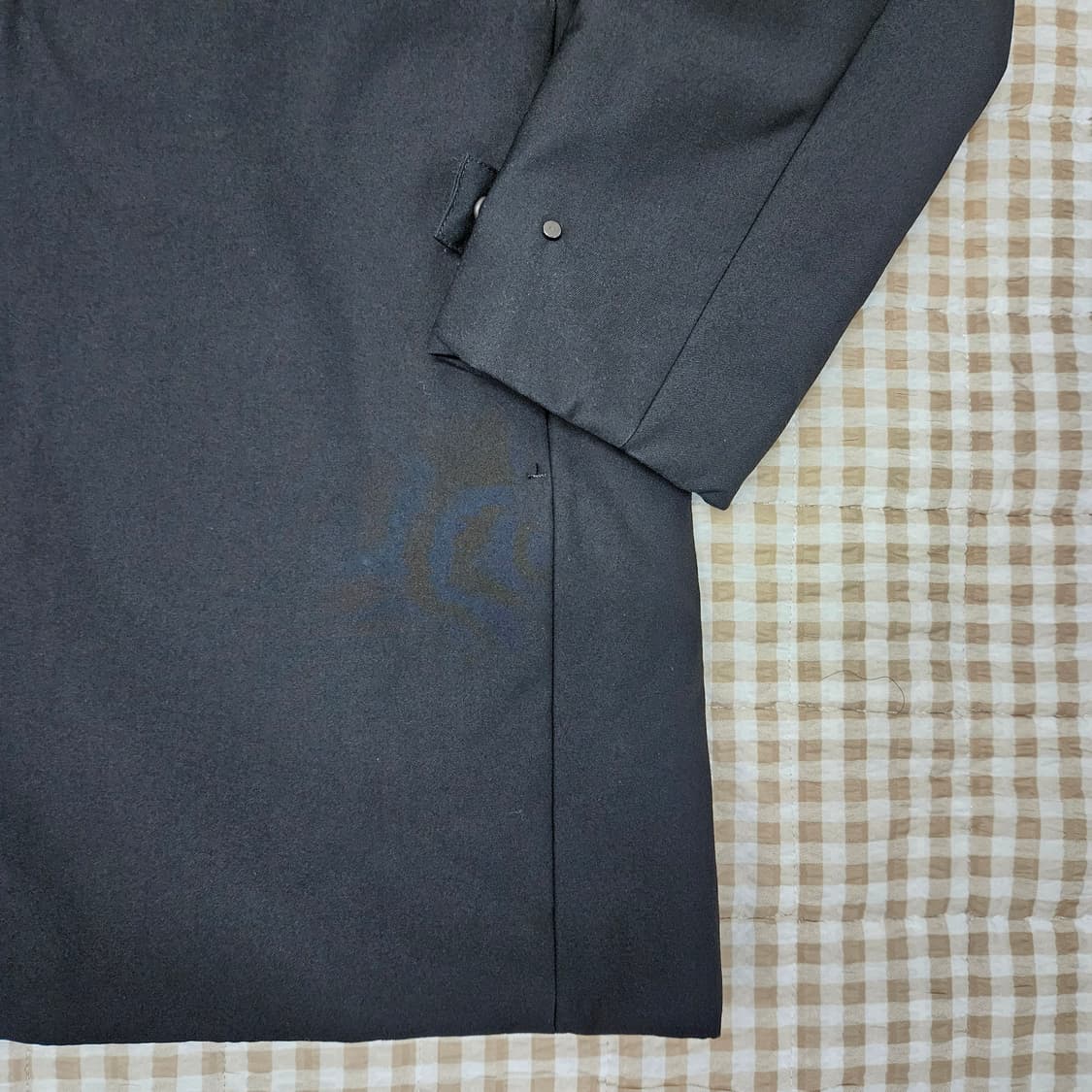 유니클로 오리털 코트형 패딩 남자100 상품이미지4