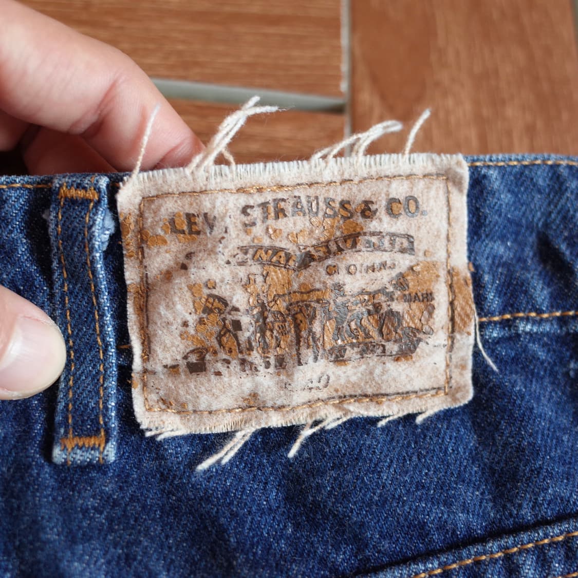 90’s Levi’s 540 usa made denim pants 상품이미지7