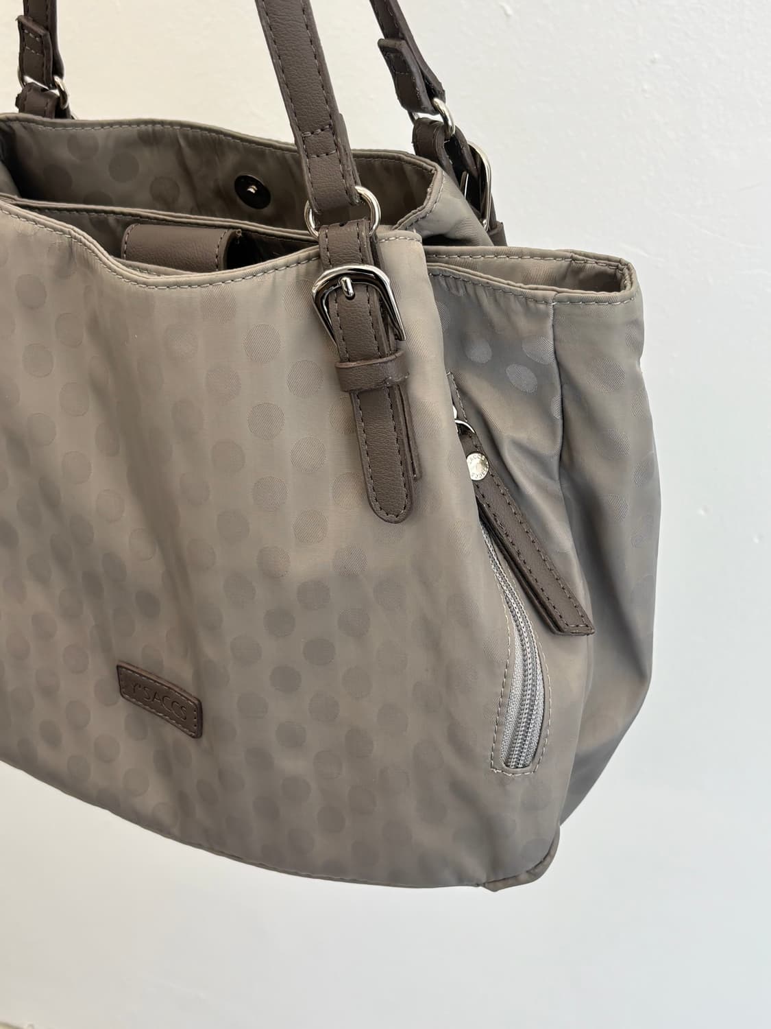 Y’SACCS 요지야마모토 도트 토트백  상품이미지3