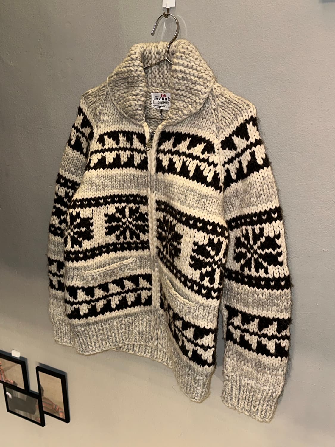 KANATA wool cowichan cardigan 상품이미지1