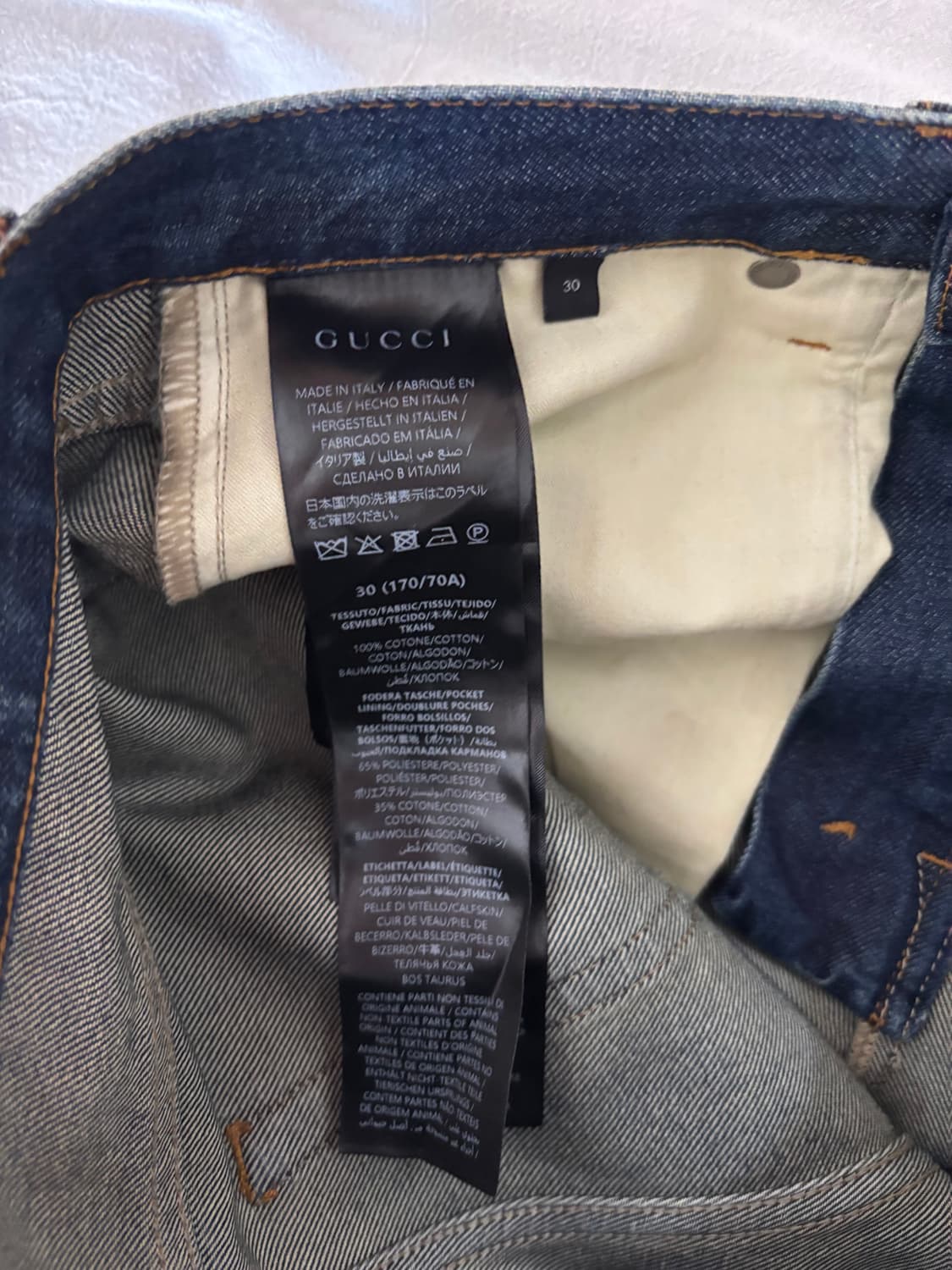 구찌 라 파밀리아 홀스빗 데님 상품이미지4