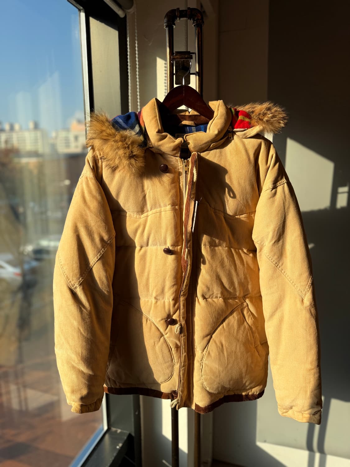 MICHIGAN 코듀로이 패딩 상품이미지1