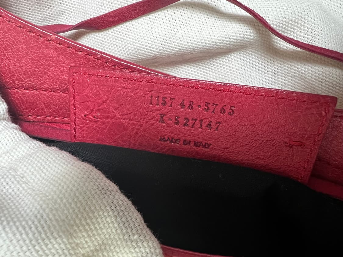 발렌시아가 모터백 가방 레드 상품이미지9