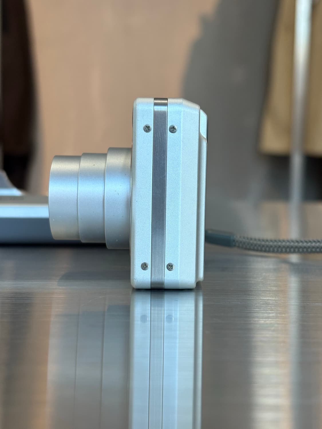 한글지원/도킹크래들)카시오 엑슬림 ex-z40 실버 빈티지디카 상품이미지4