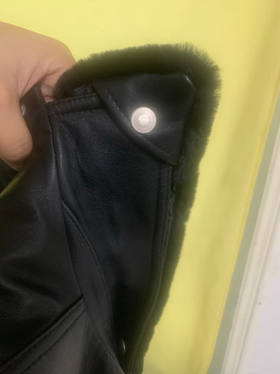 마하그리드 양가죽 트러커 판매합니다 상품이미지6