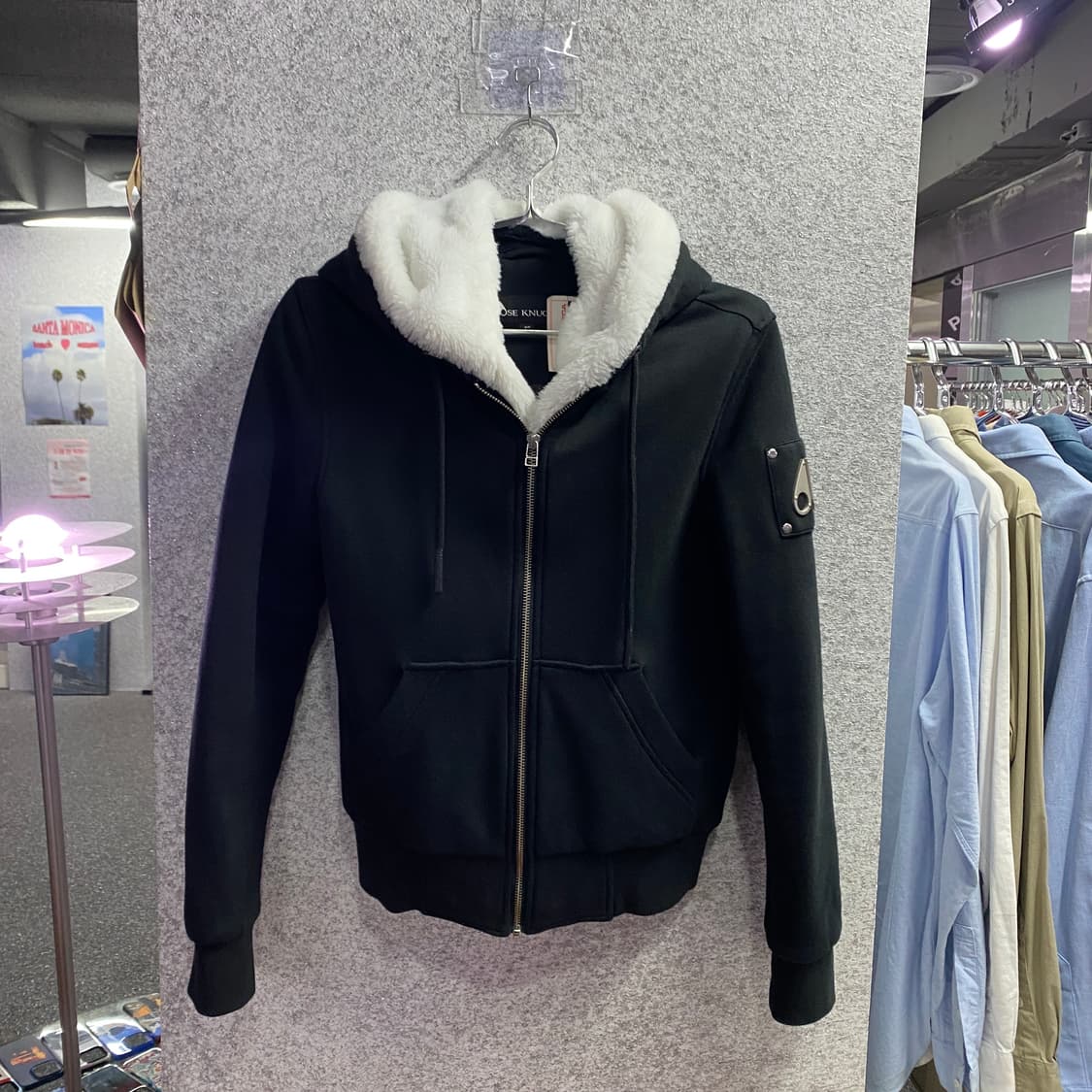 무스너클 은장 블랙 울프죠 자켓 B2934 상품이미지2