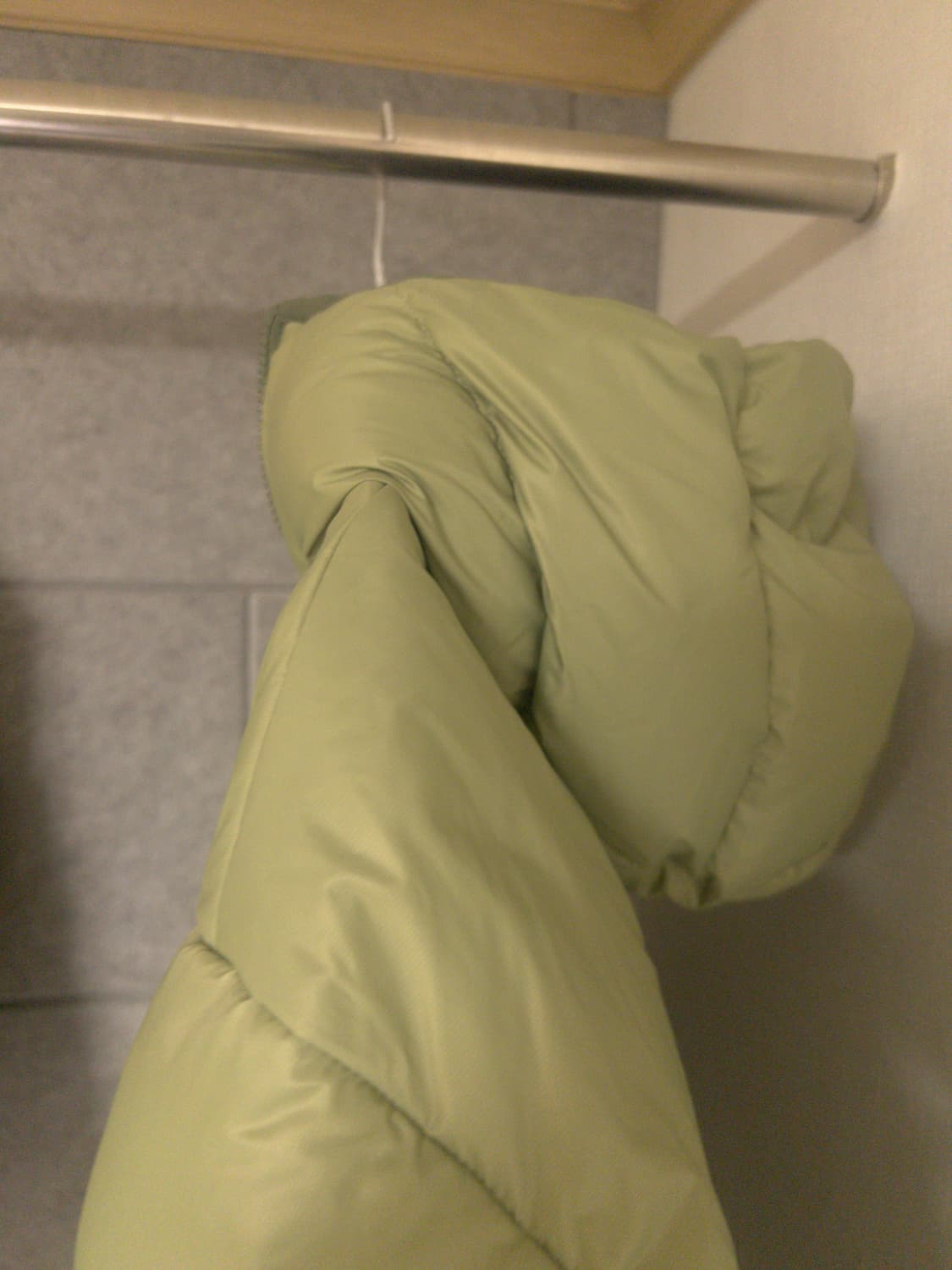 디스커버리패딩 그린 상품이미지2