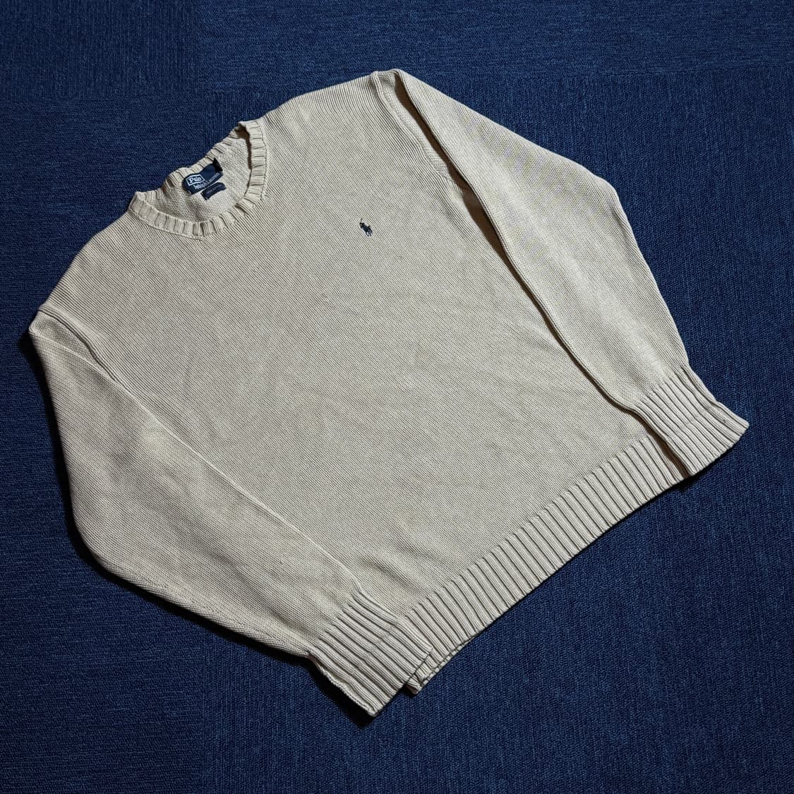 폴로 랄프로렌 베이지 니트 상품이미지1