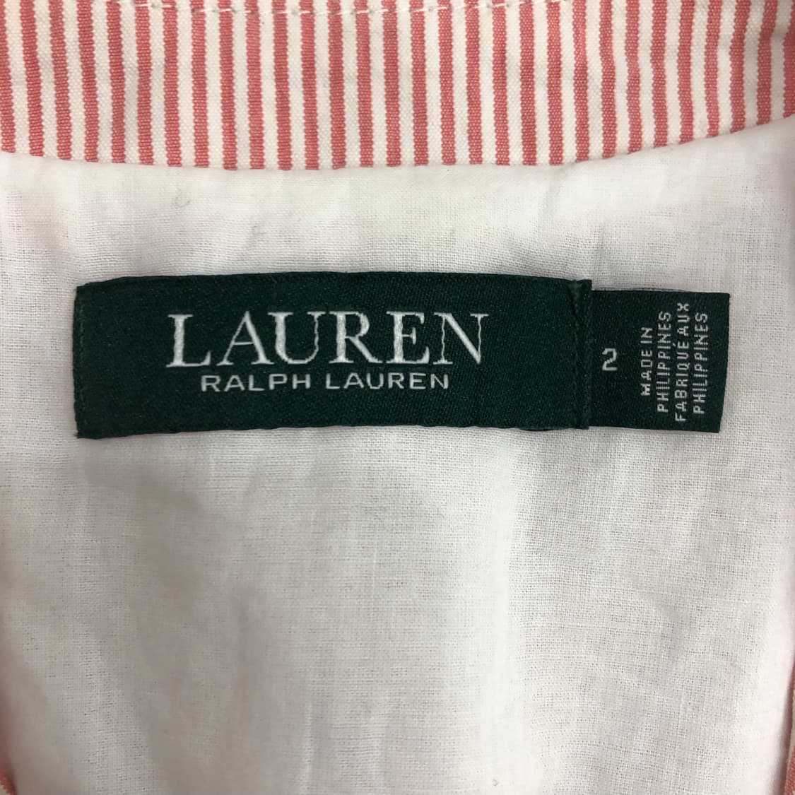 로렌 랄프로렌 폴로 여성 스트라이프 블레이저 자켓 상품이미지5