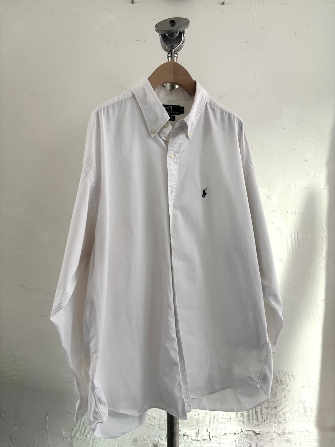 Polo 폴로 랄프로렌 화이트 블레이크 코튼 오버 셔츠  상품이미지1