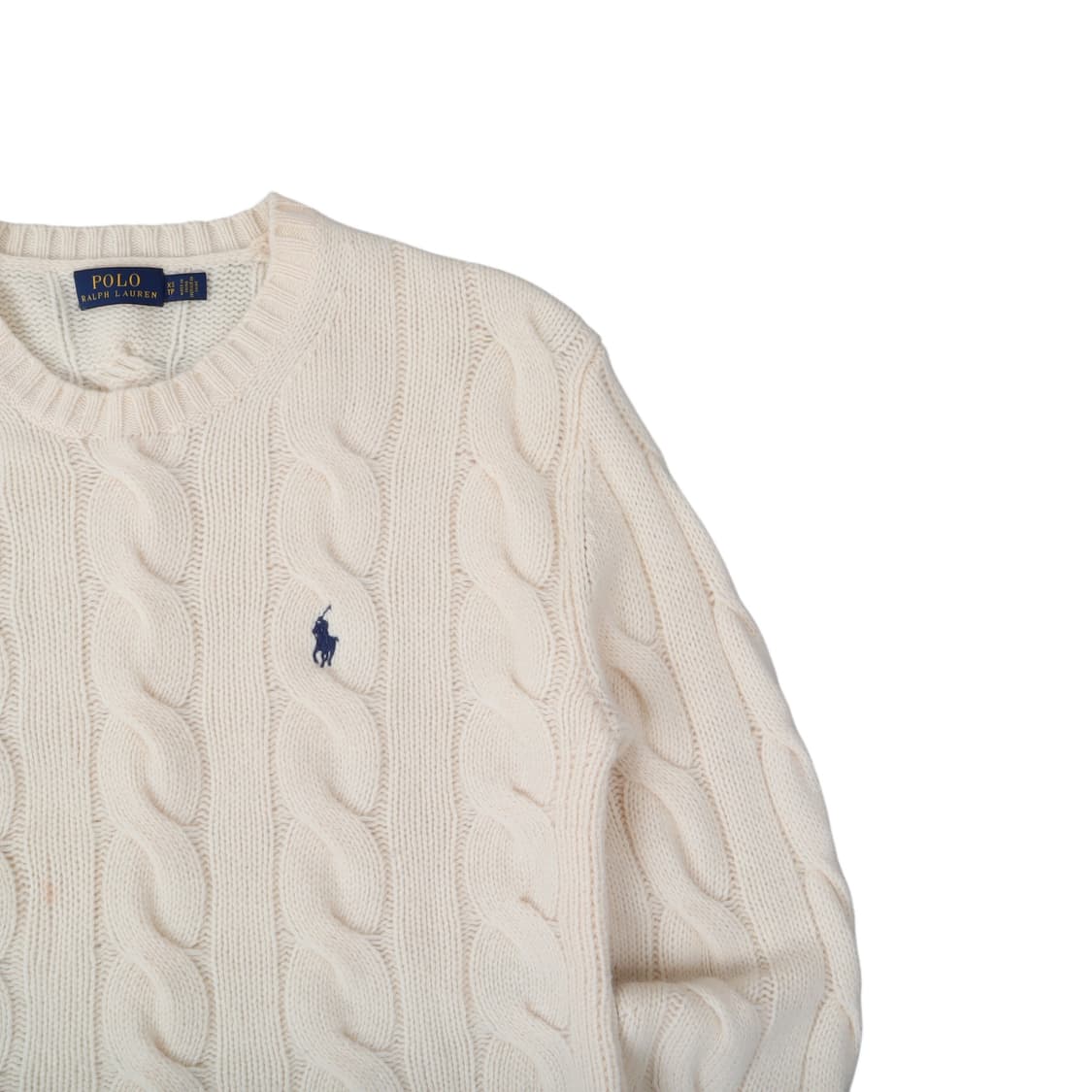 폴로 랄프로렌 아이보리 울 캐시미어 니트 스웨터 상품이미지2