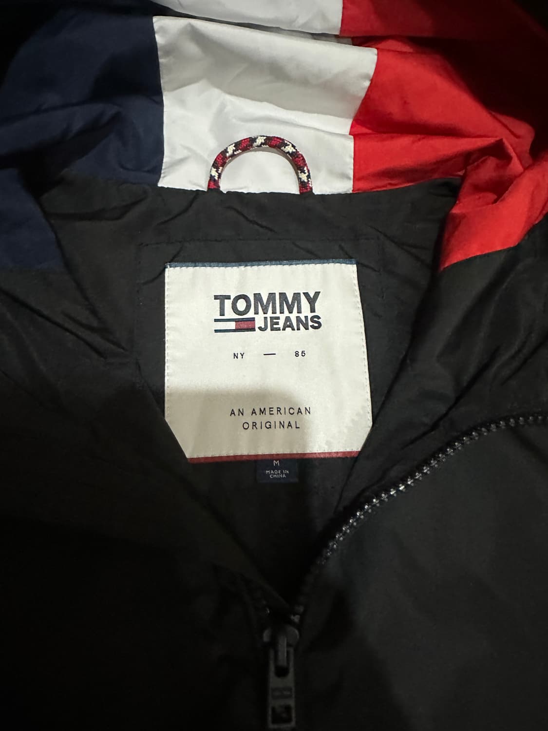 타미힐피거 타미진스 아노락 하프집업 후드자켓 M 상품이미지2