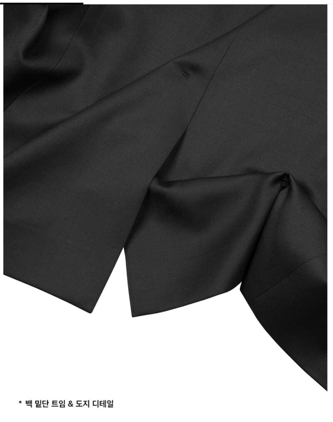 킴지수 도지 핀치드 오버사이즈 테일러드 자켓 다크 그레이 상품이미지6