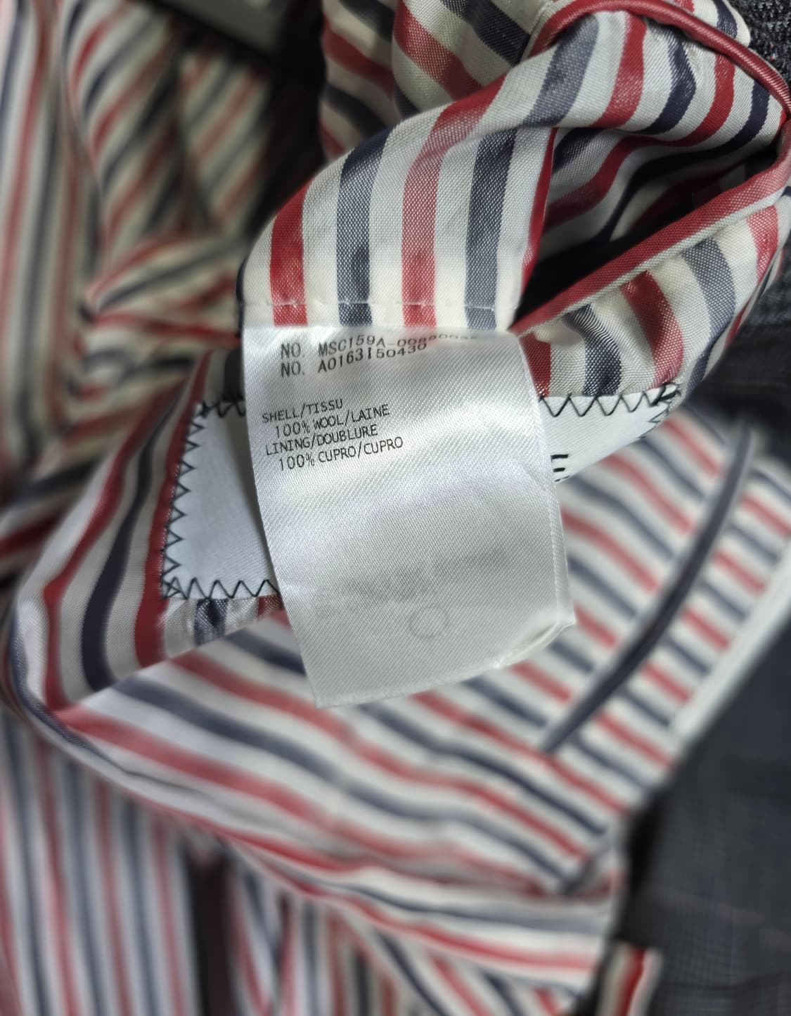 (새상품) 톰브라운 글렌체크 정장 세트 / 자켓2 팬츠1 상품이미지7