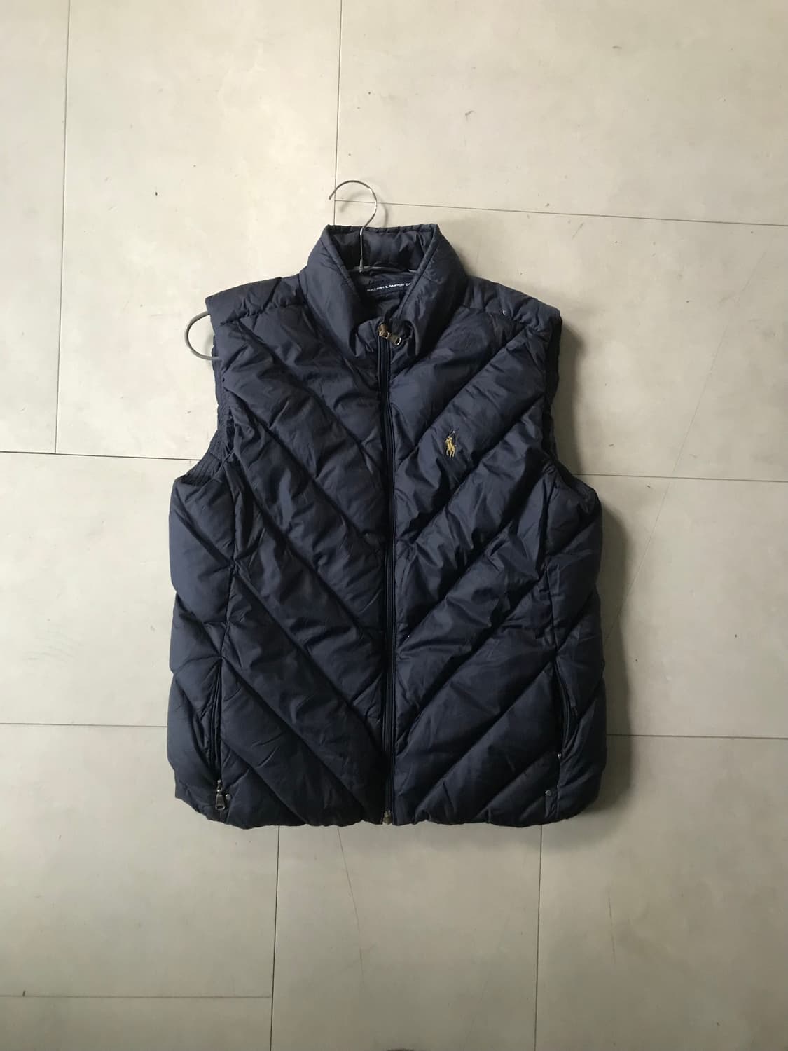 폴로 네이비 패딩조끼 상품이미지6