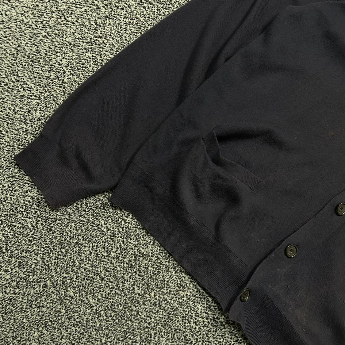 폴로 네이비 피마 코튼 브이넥 가디건 상품이미지3