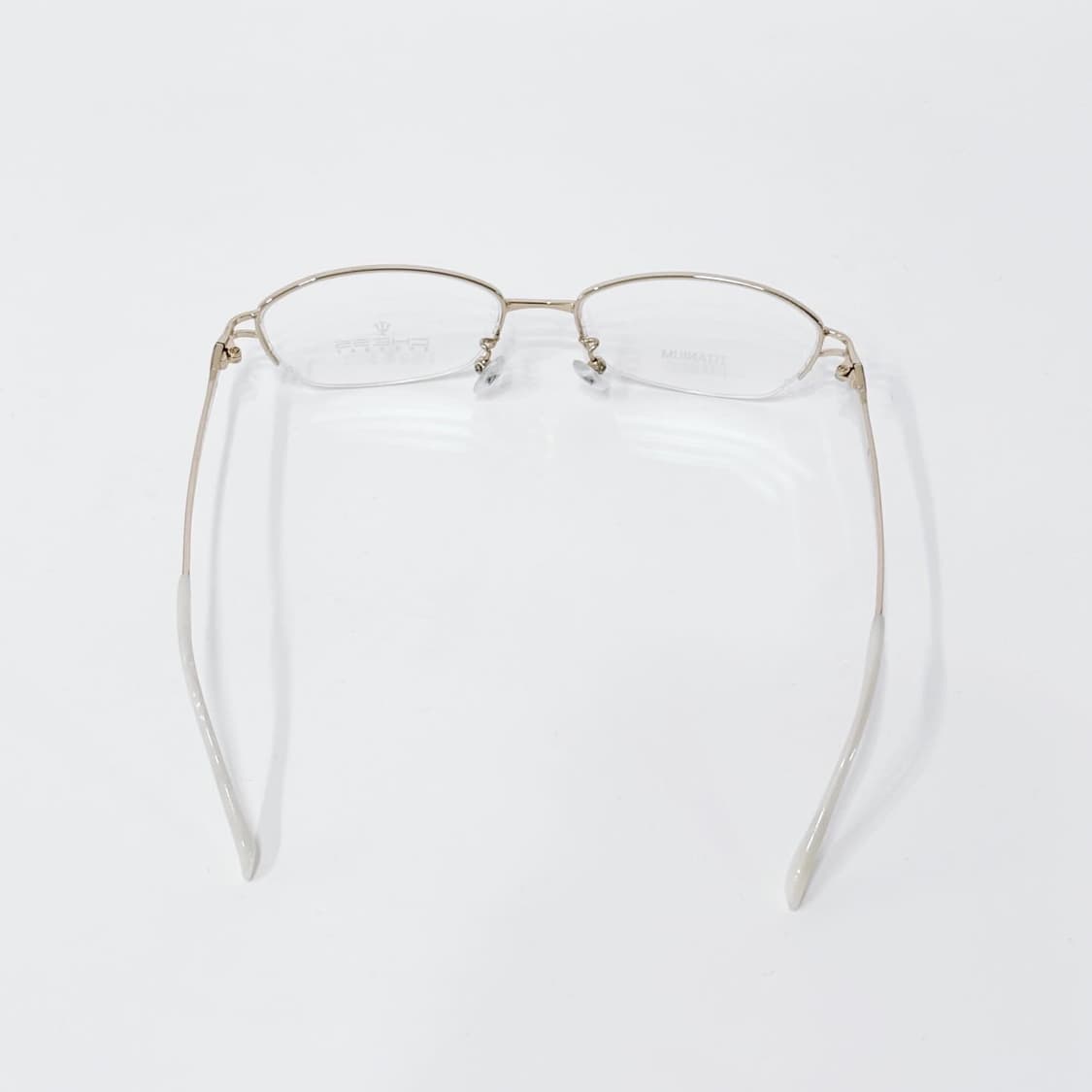 CHESS 골드 티타늄 반무테 데드스탁 빈티지안경 상품이미지4