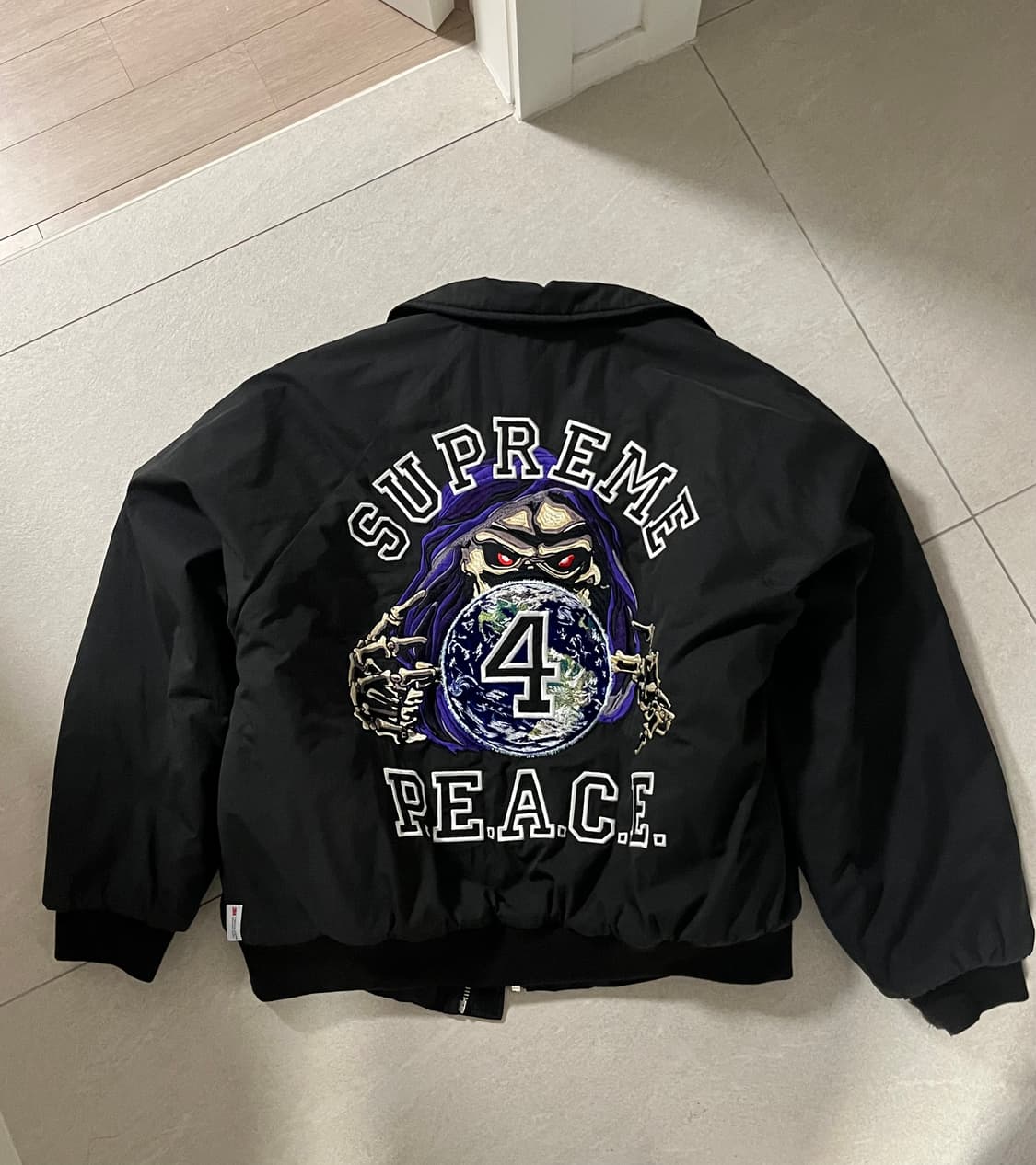 슈프림 피스 워크 자켓 봄버 상품이미지1
