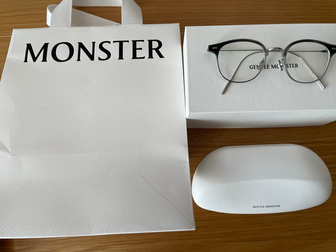 젠틀몬스터 안경 알리오 X GD1 ALIO 그레이 블루라이트차단 티타늄 상품이미지2