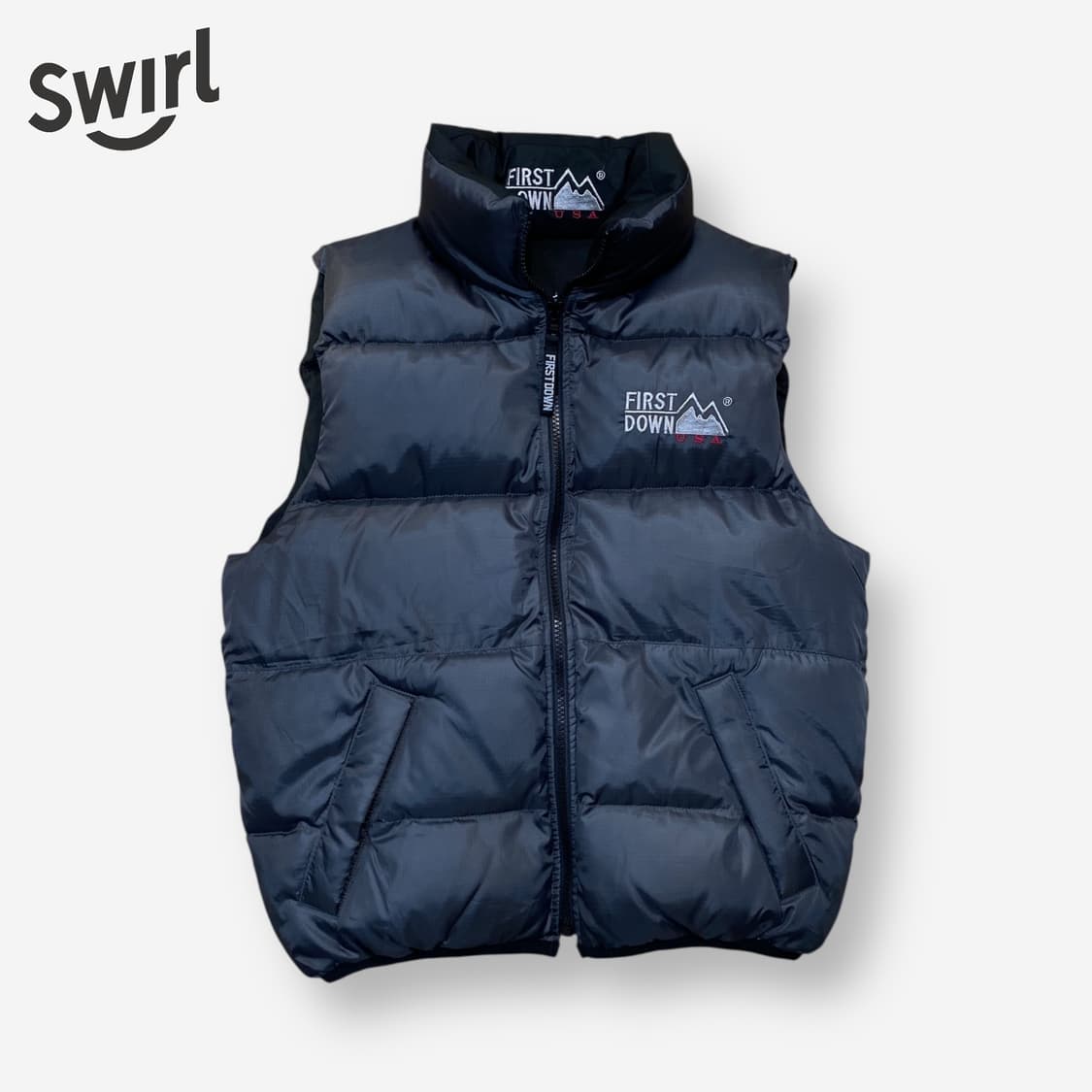 🌊FirstDown Reversible Padded Vest 상품이미지2