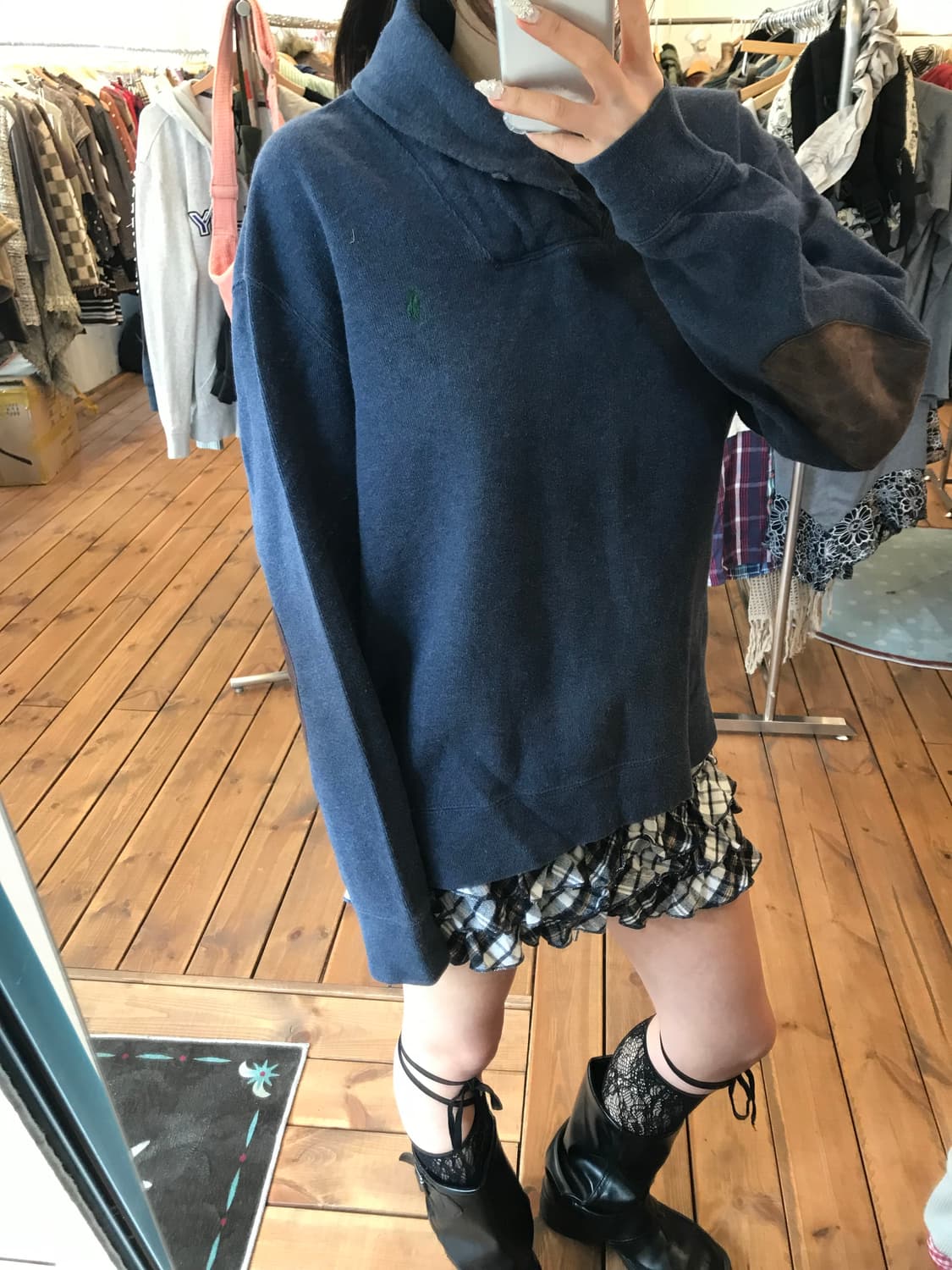 폴로 카라 니트 상품이미지2