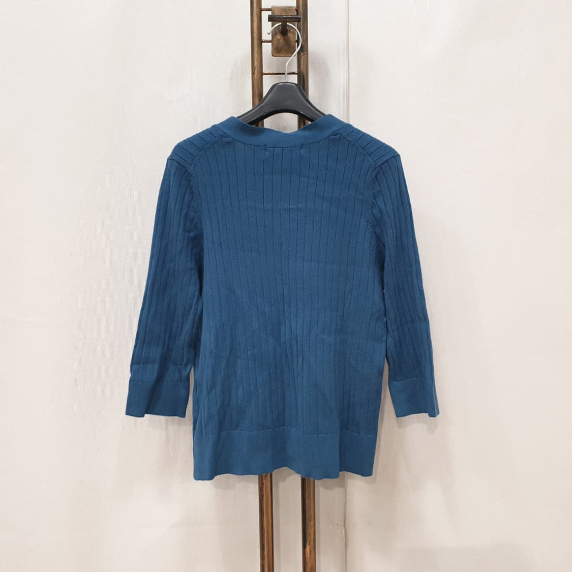 더엣지 브이넥 골지 가디건 77 (새제품) 상품이미지2