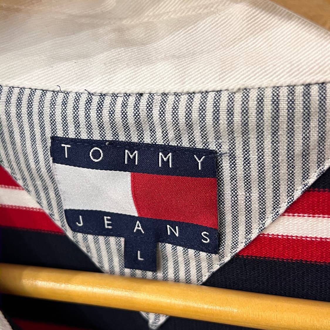 [L] 타미 진스 올드스쿨 럭비티 상품이미지7