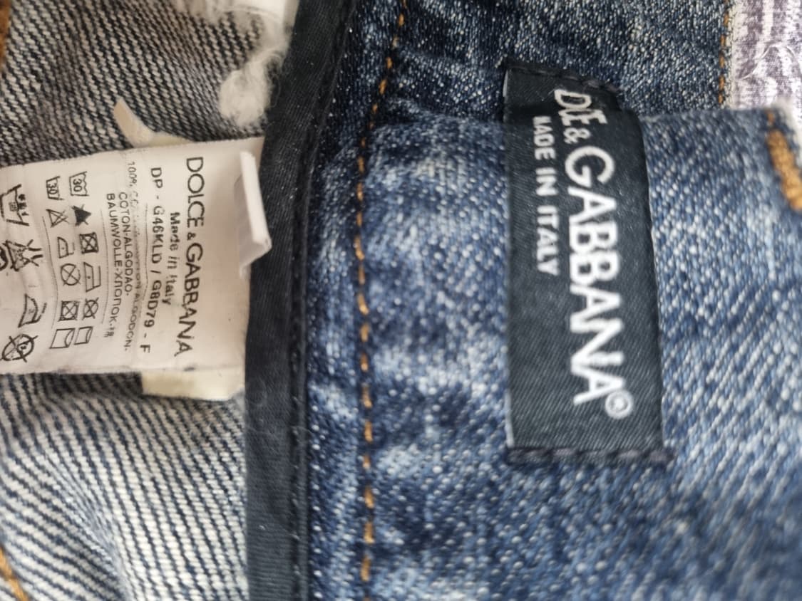 돌체앤가바나 디스트레스드 데님 상품이미지3