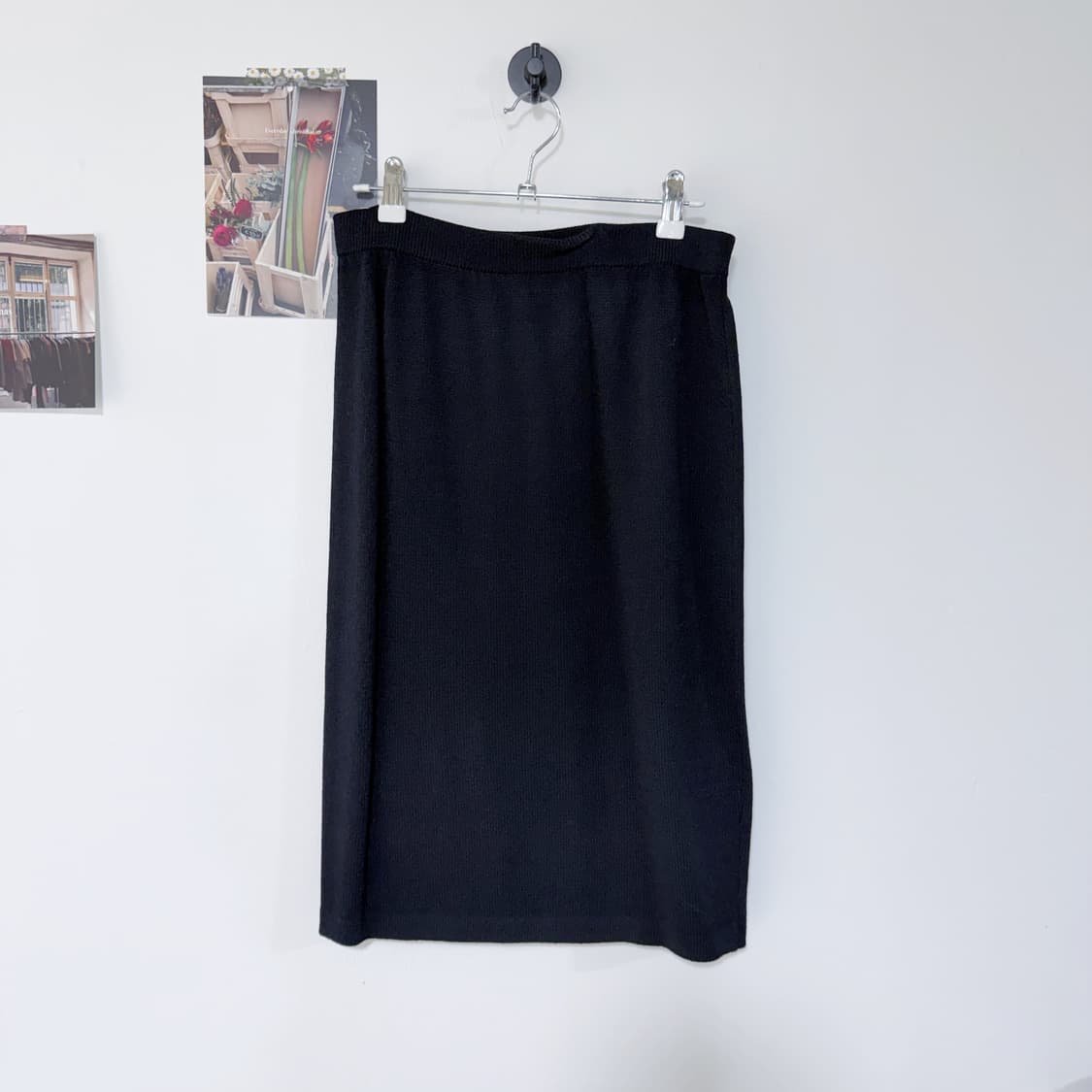 [6] 세인트존 울 스커트 네이비 상품이미지1