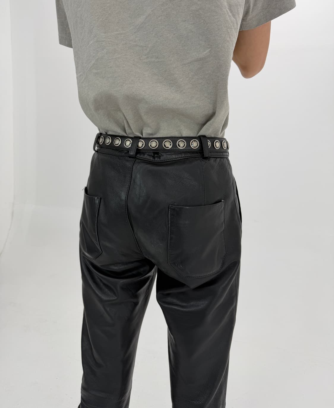 Gianni Versace stud leather belt 상품이미지3