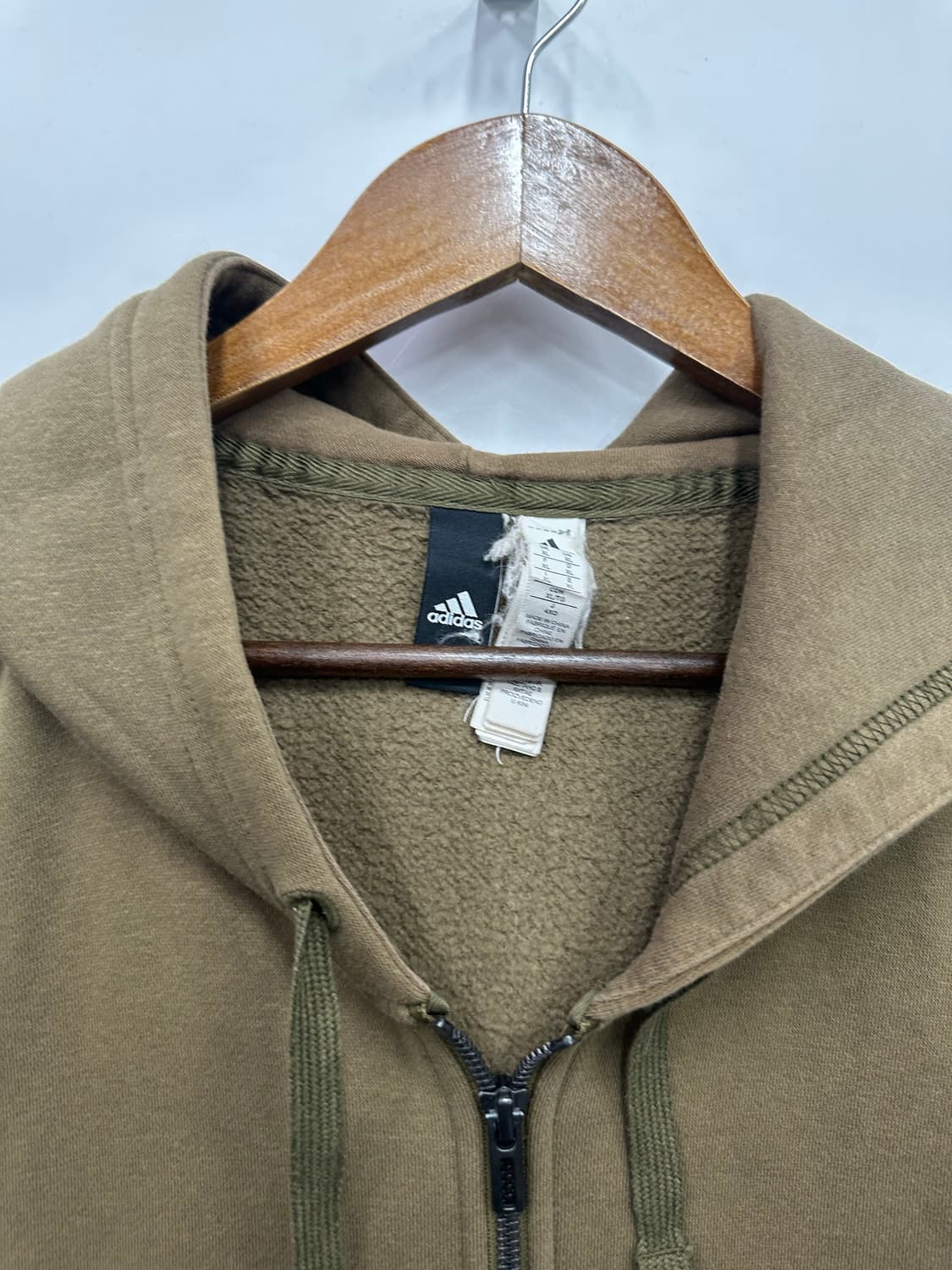 카키 아디다스 마샬아츠 후드집업 상품이미지2