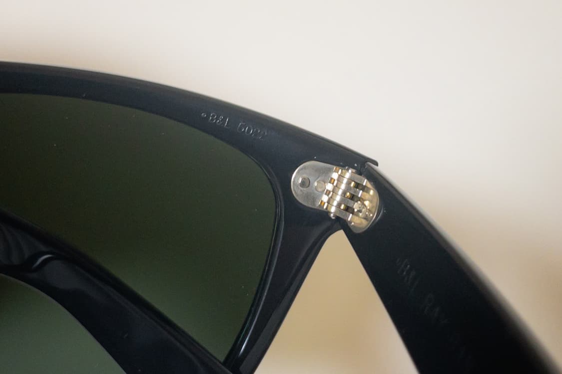 빈티지 바슈롬 레이밴 웨이페어러 블랙 5022 상품이미지9