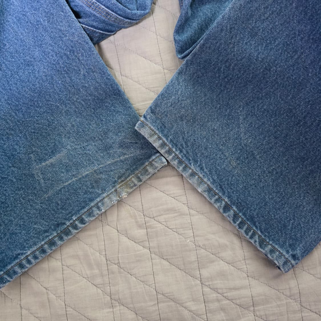 [40X32] 빈티지 칼하트 더블니 B73 DST 데님팬츠 굿 B19 상품이미지7