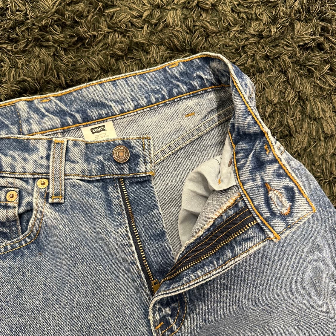 (26.5inch)90s 리바이스 데님 쇼츠 청 반바지 상품이미지8