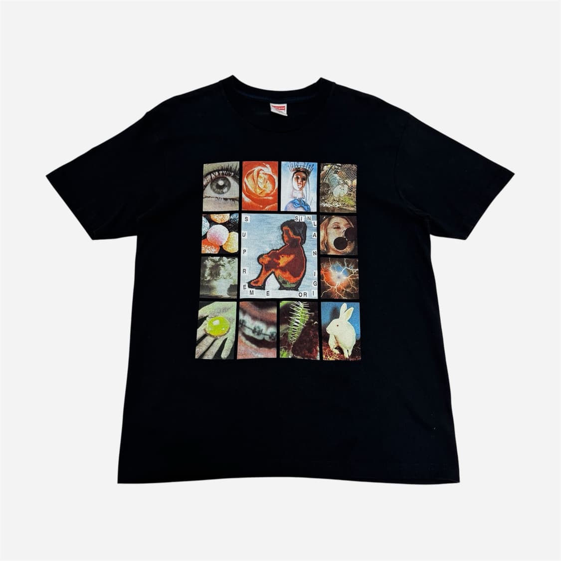 슈프림 19ss 오리지널 씬 티셔츠 블랙 상품이미지2