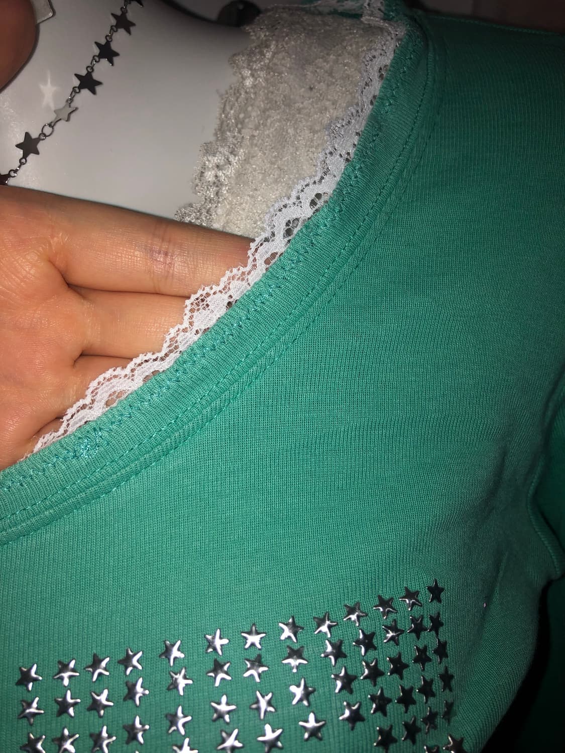 gap green silver 07 top 상품이미지5