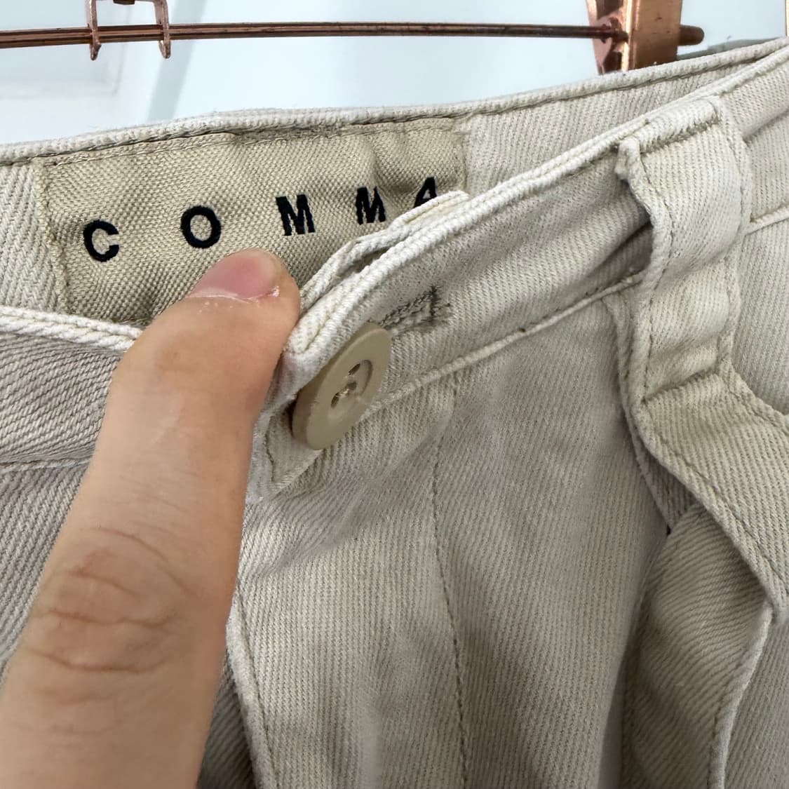 Comma 벨티드 벌룬 와이드 카고 팬츠 상품이미지8