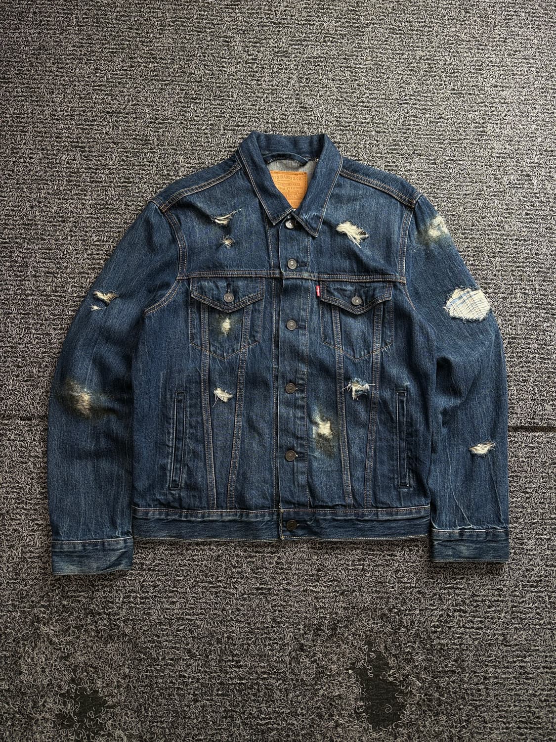 리바이스 디스트로이드 데님 트러커 자켓 3000 상품이미지2