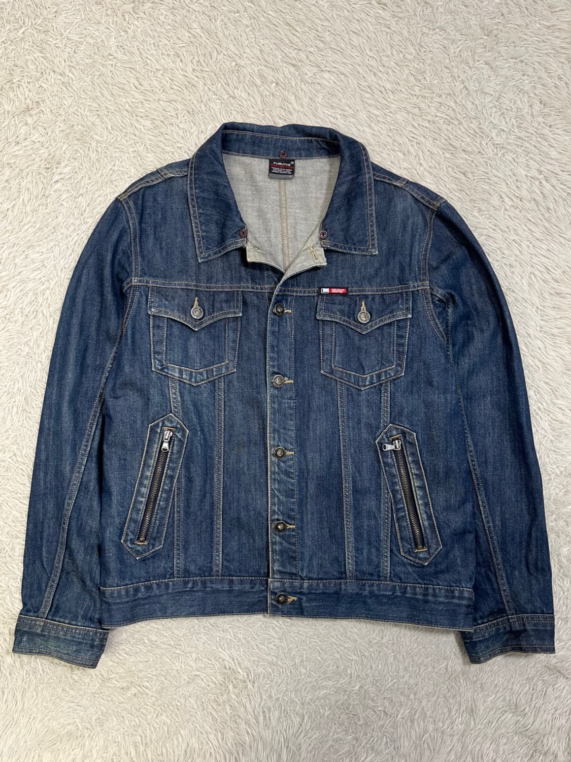 푸부 올드스쿨 데님 자켓/#2553 상품이미지1