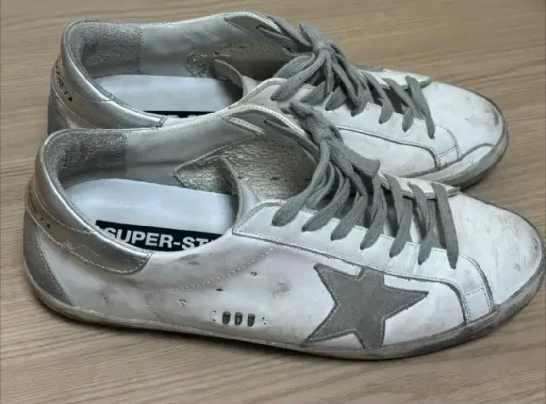 골든구스 슈퍼스타 실버탭 42 (265~270) 상품이미지2