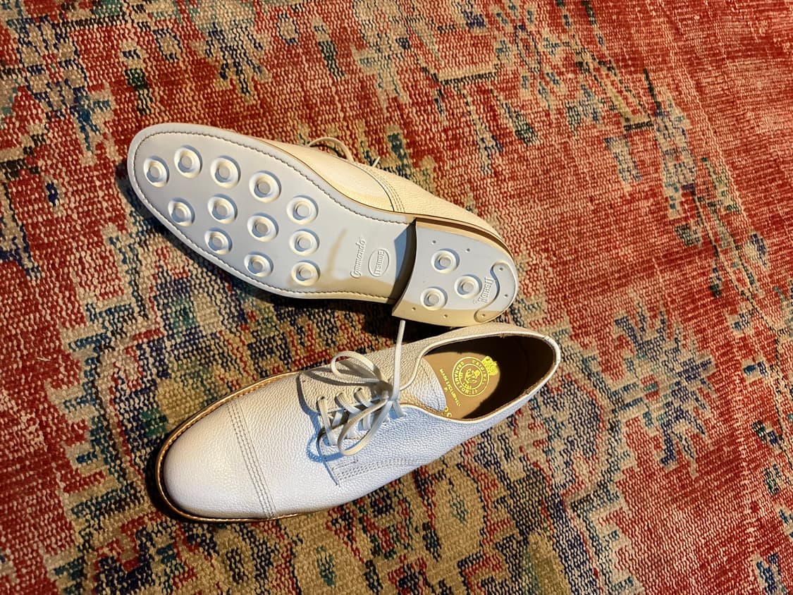 샌더스 밀리터리 더비 그레인 화이트 8 상품이미지5